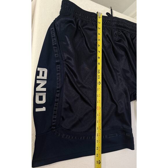 AND1 Mens 3x Basketball/workout Black Shorts - Picture 4 of 6